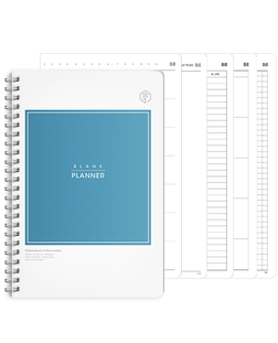 N Blank Planner